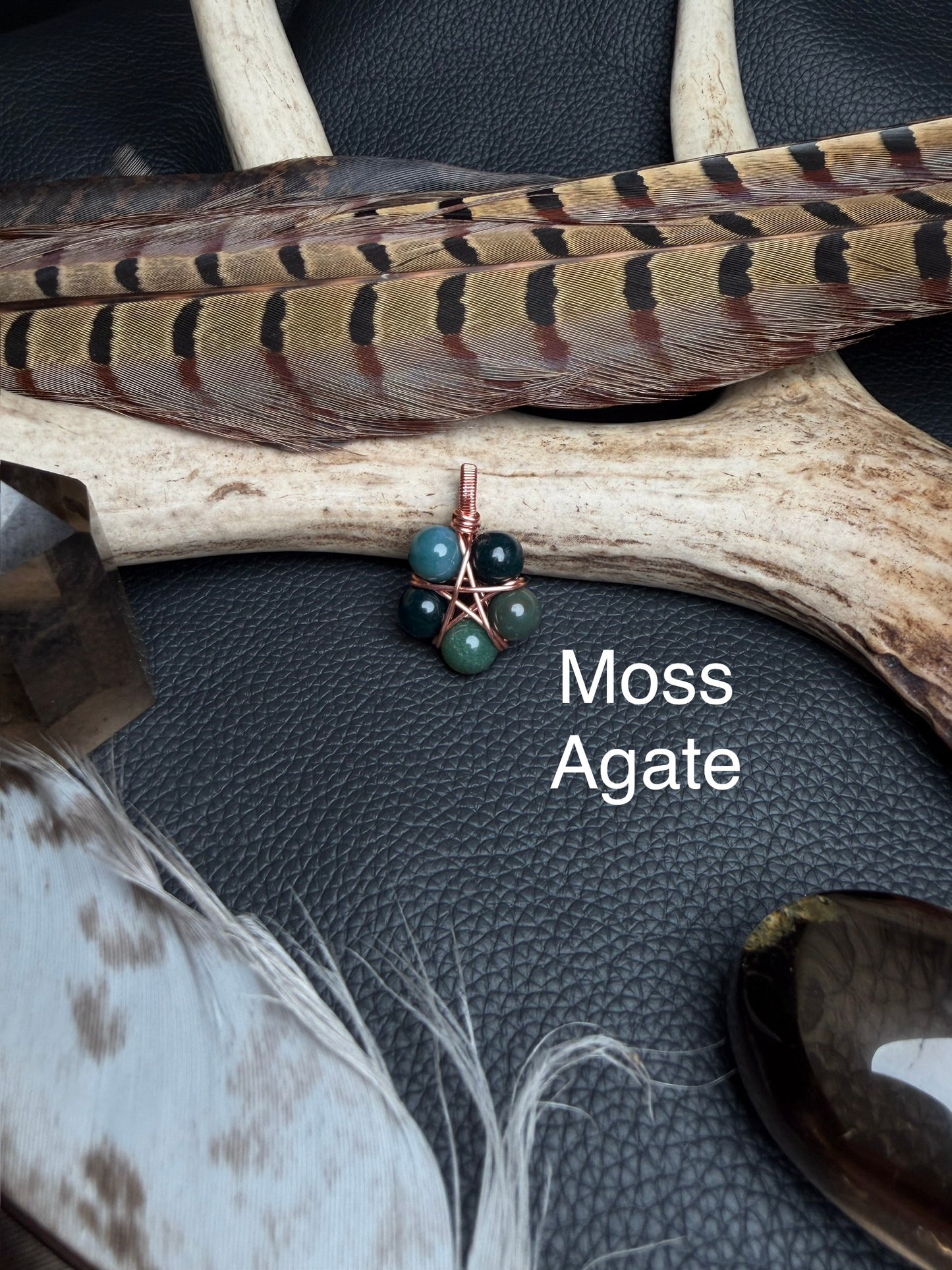 Copper Pendant- Pentagram