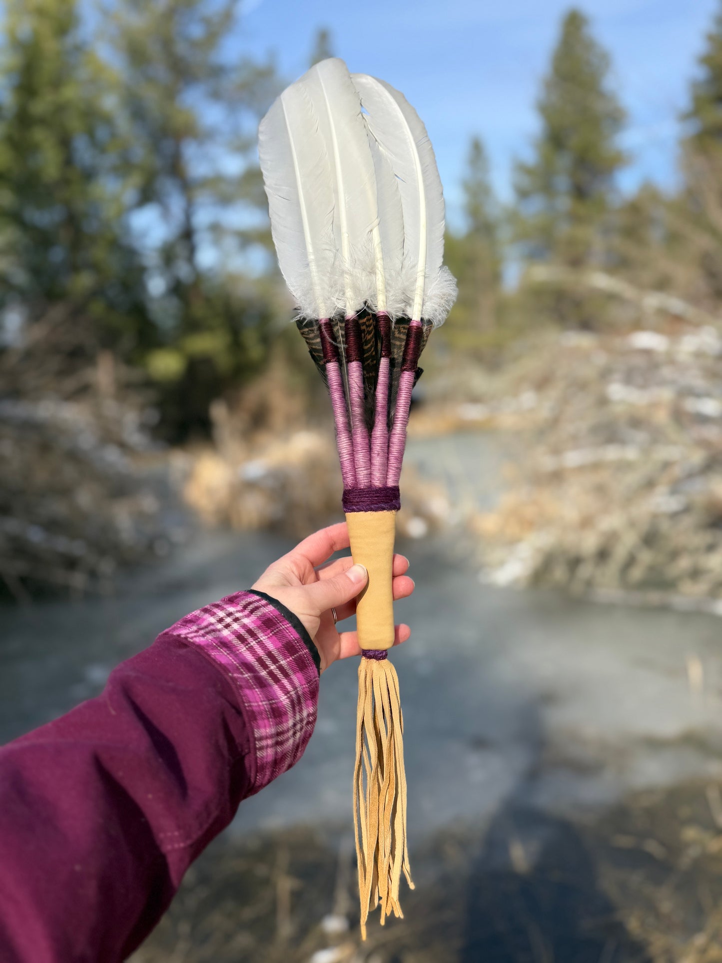 Stellata-Feather Fan
