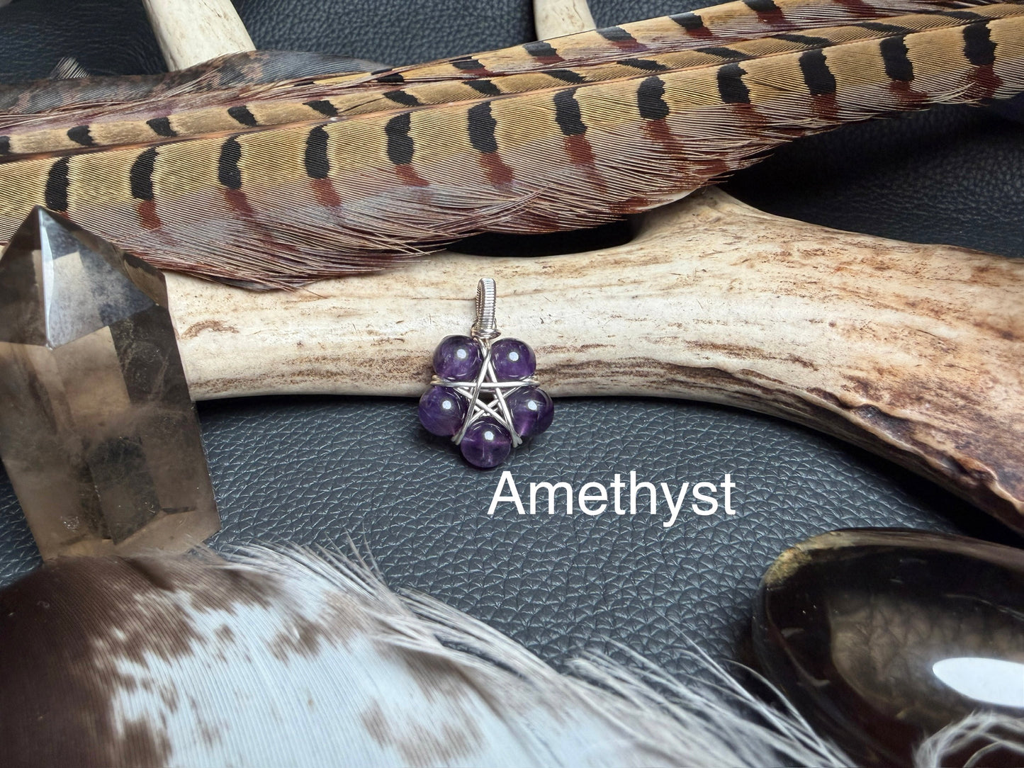 Silver Pendant- Pentagram