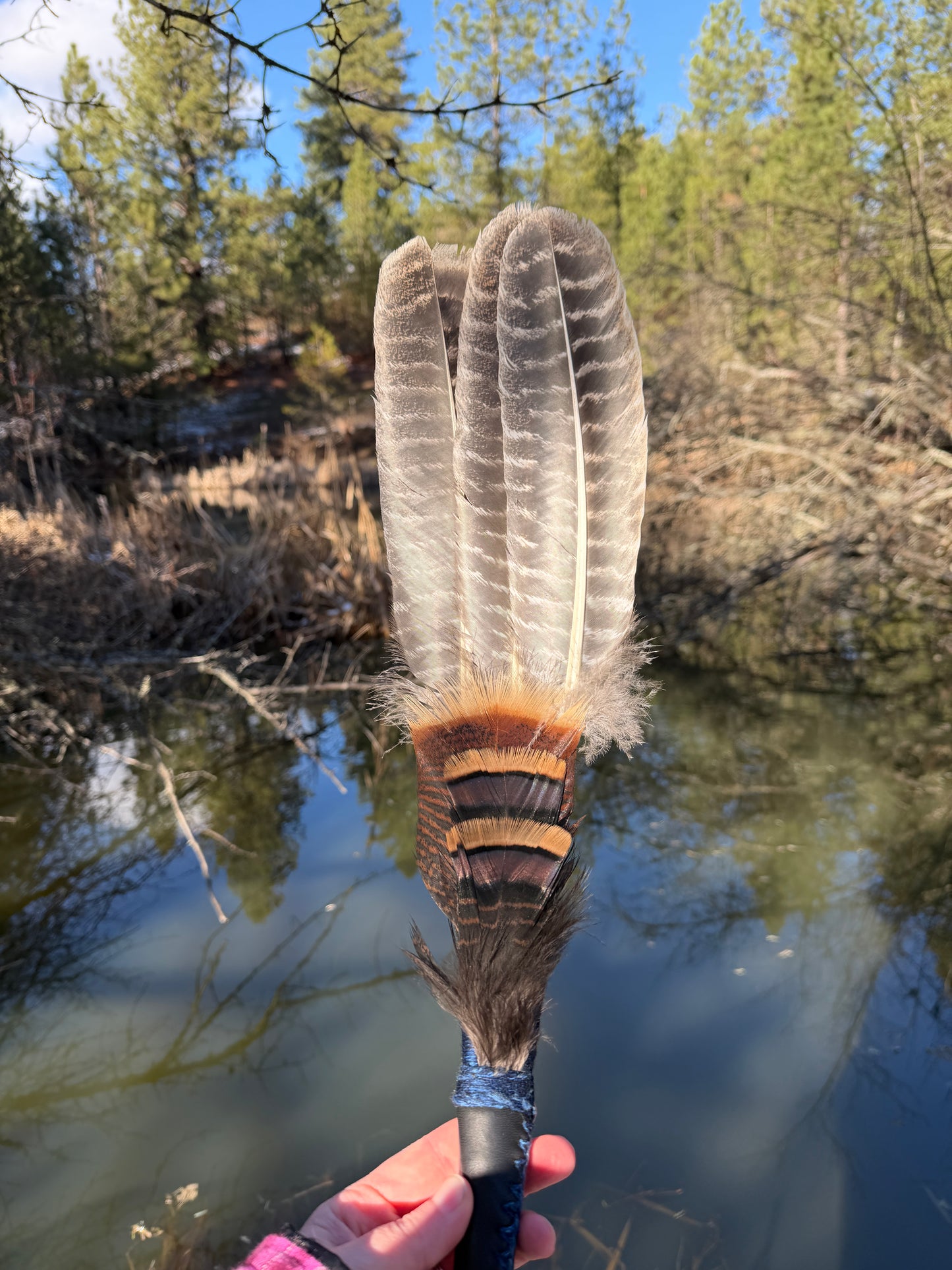 Ruta-Feather Fan