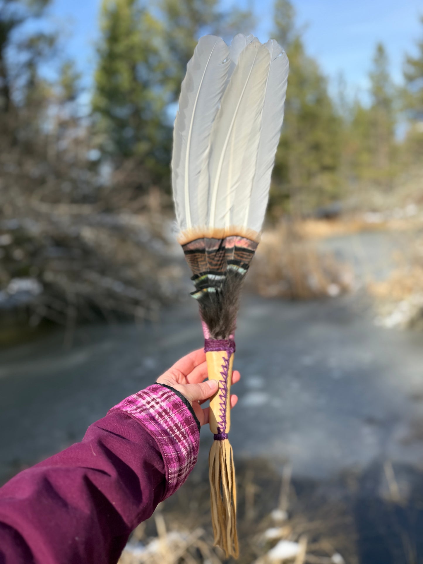 Stellata-Feather Fan