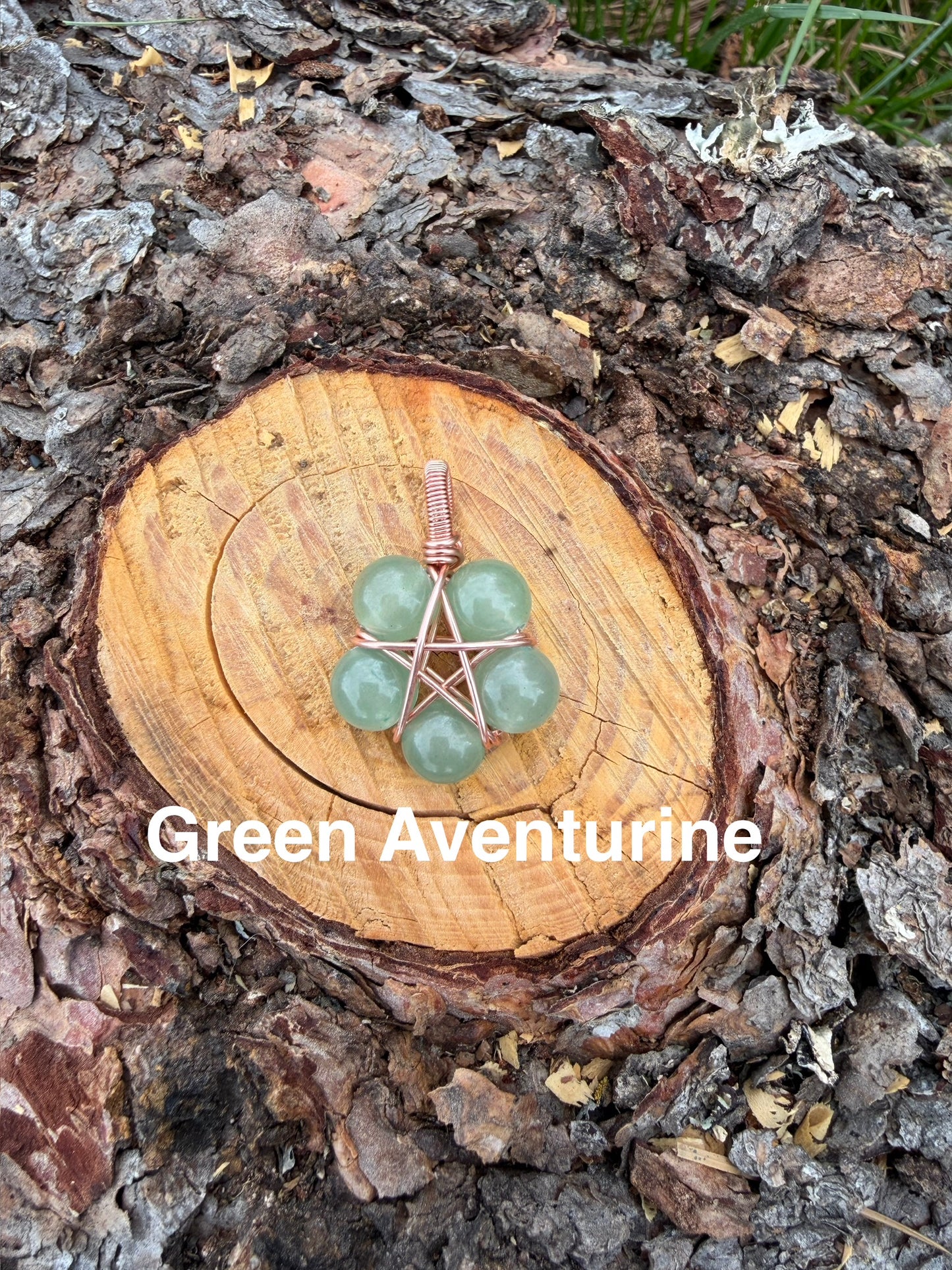 Copper Pendant- Pentagram