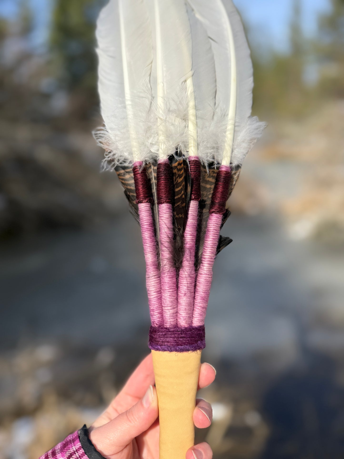 Stellata-Feather Fan