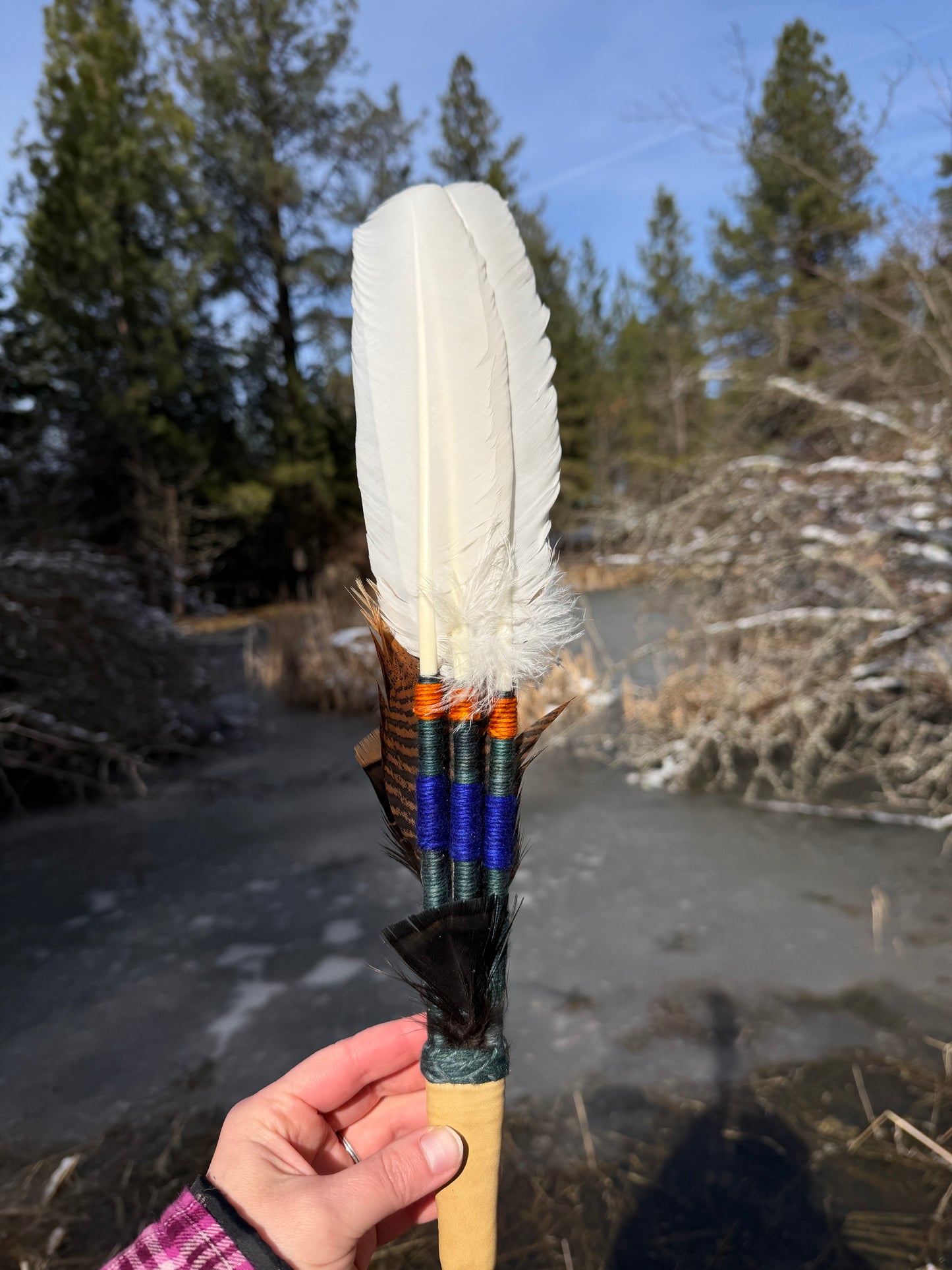Savory-Feather Fan