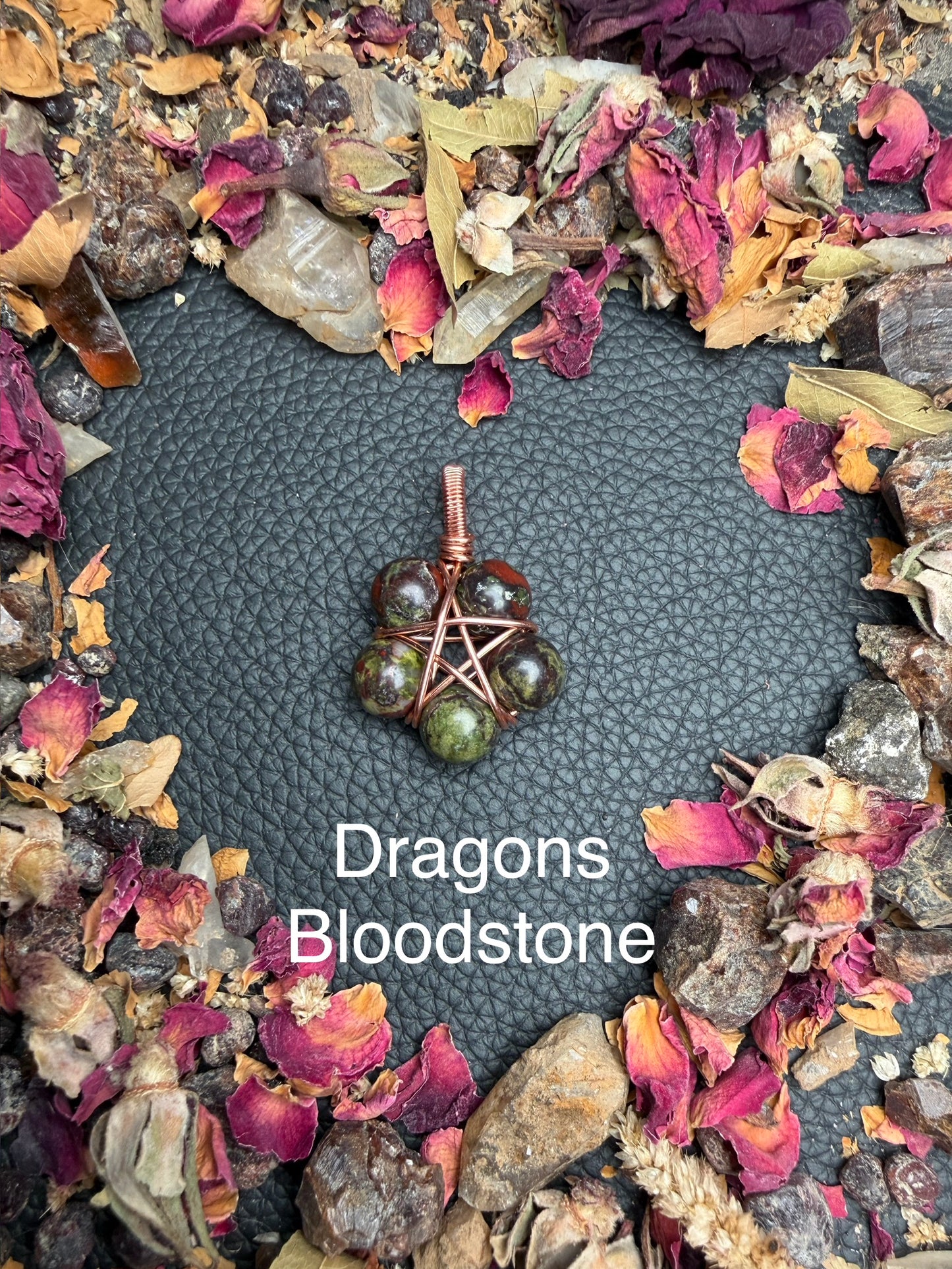 Copper Pendant- Pentagram