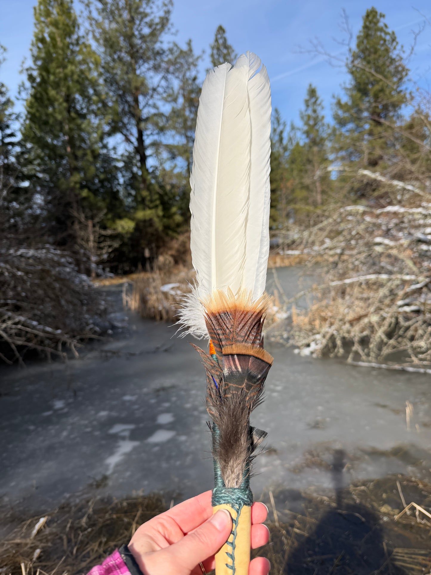 Savory-Feather Fan
