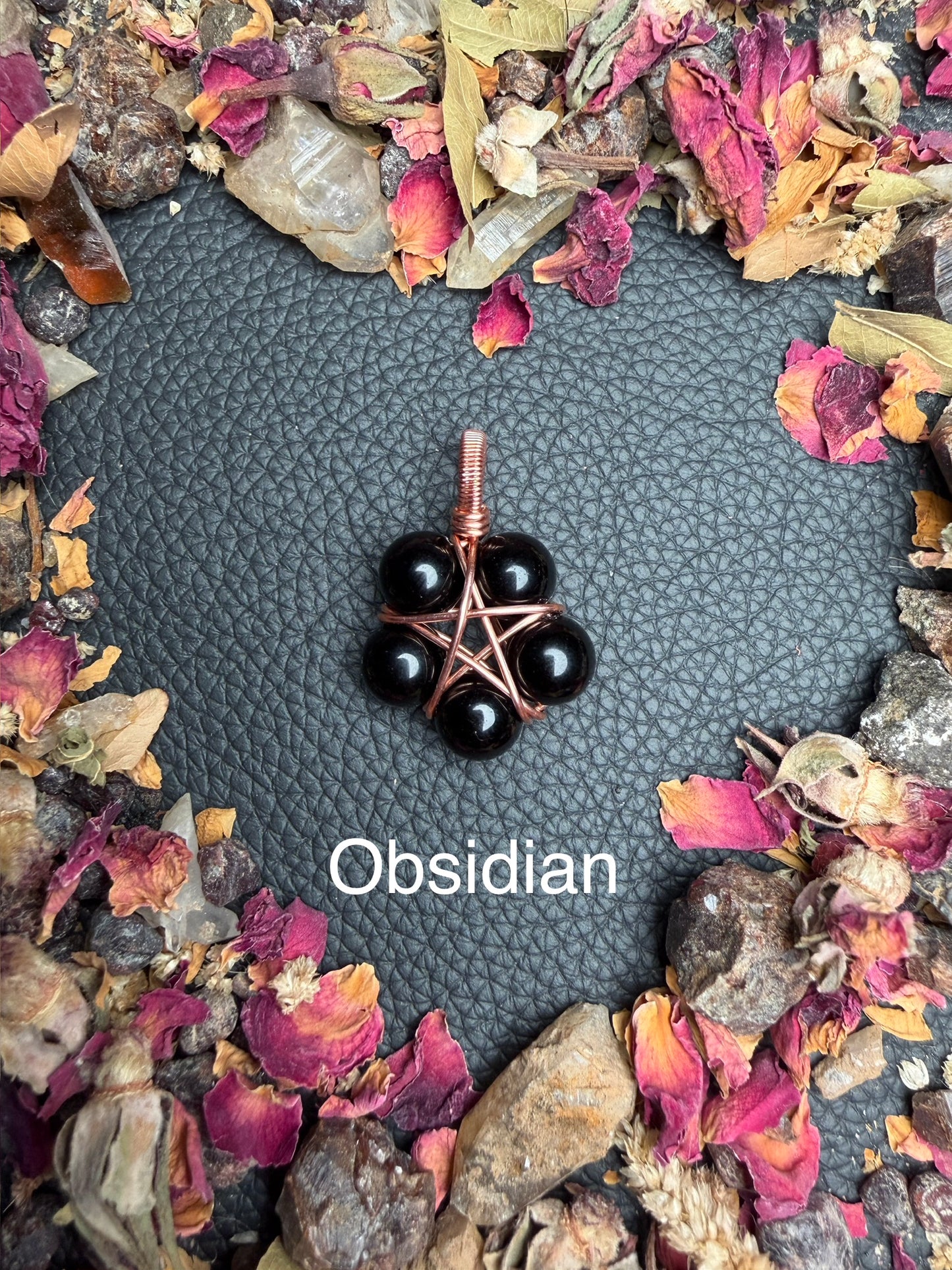 Copper Pendant- Pentagram