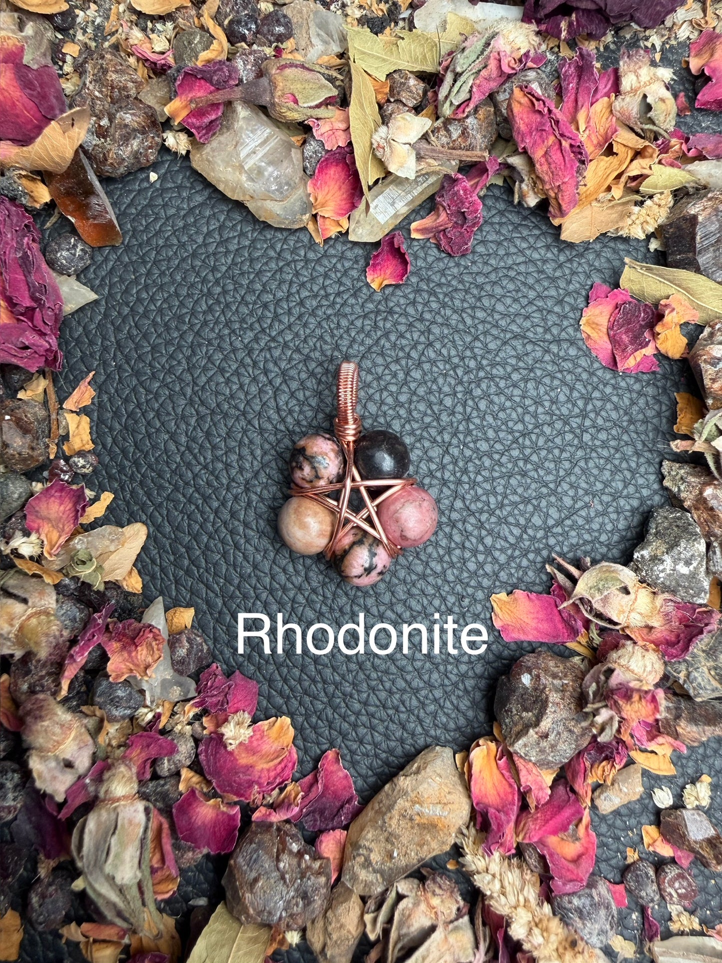 Copper Pendant- Pentagram