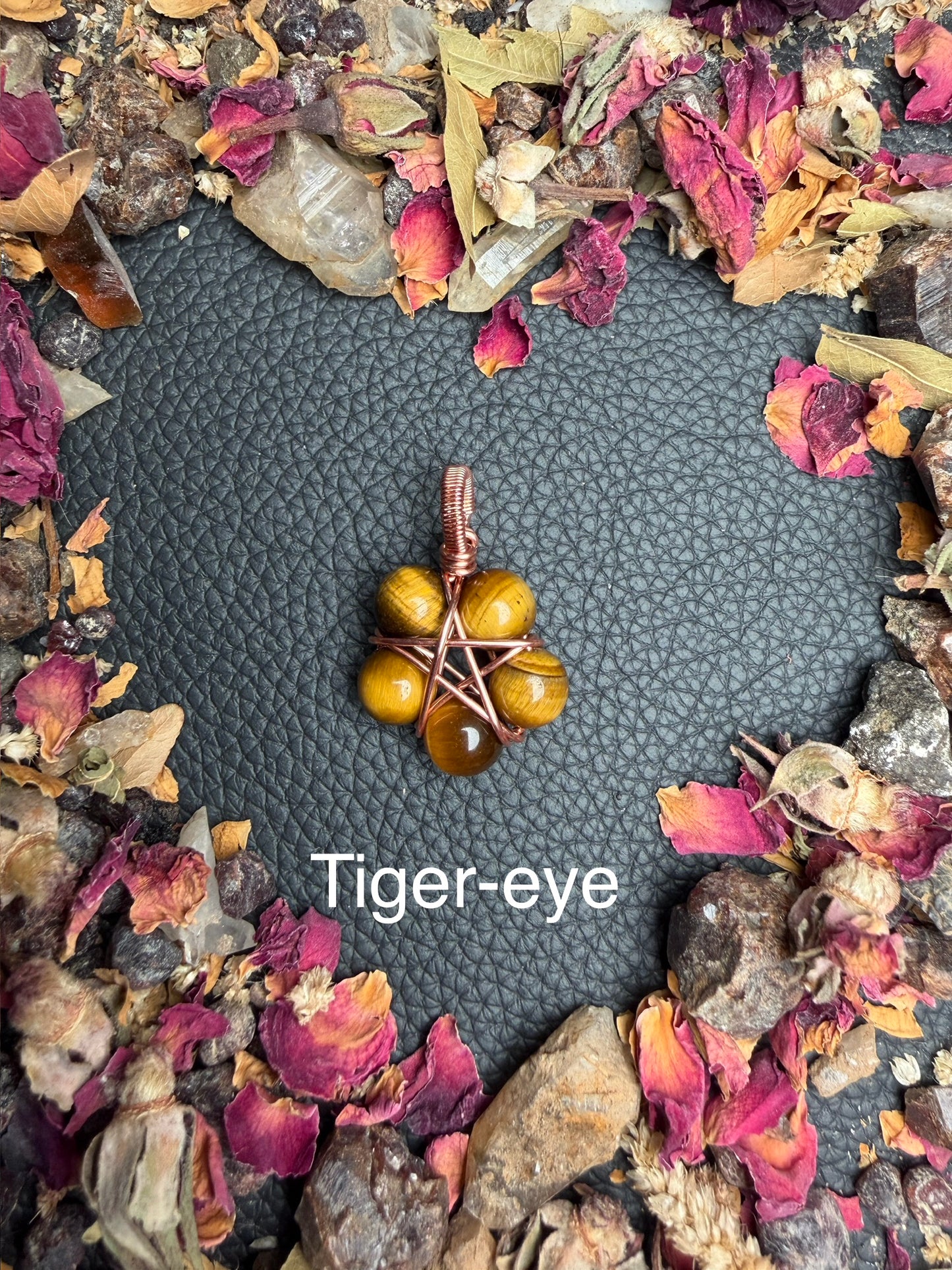 Copper Pendant- Pentagram