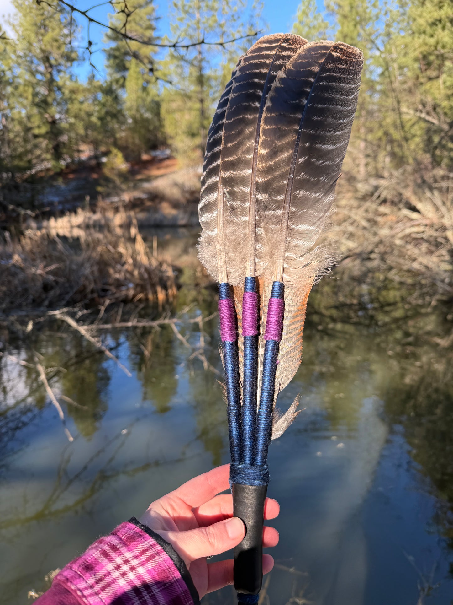 Ruta-Feather Fan