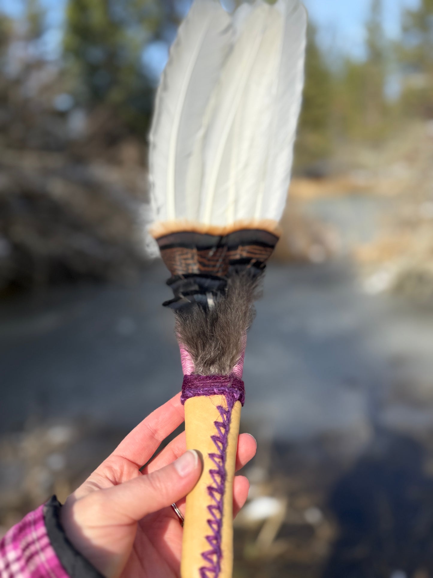 Stellata-Feather Fan