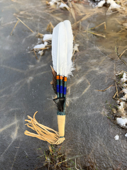 Savory-Feather Fan