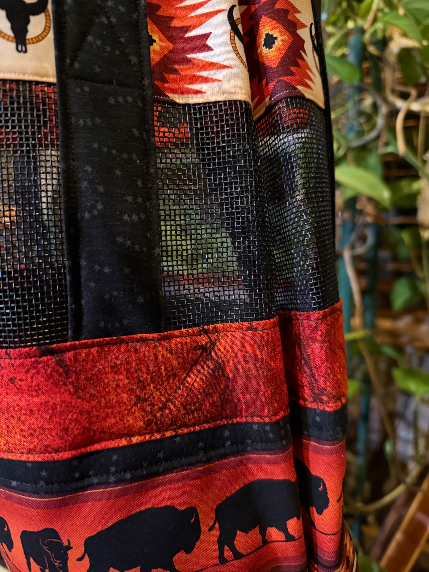 Buffalo Native Print Handbag