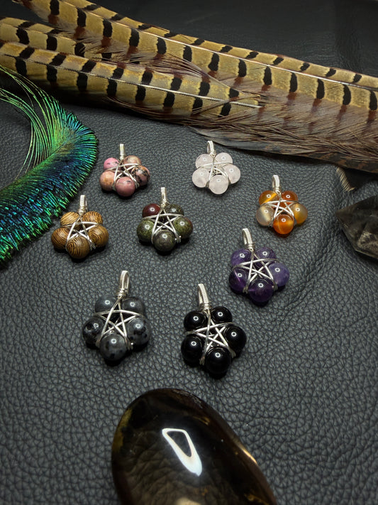 Silver Pendant- Pentagram